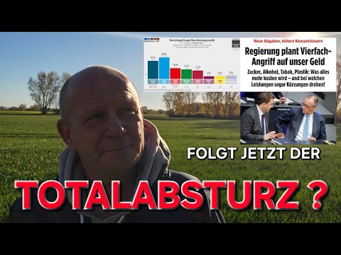 JETZT FOLGT DER ABSTURZ, VON CDU/CSU & SPD 👍🏻