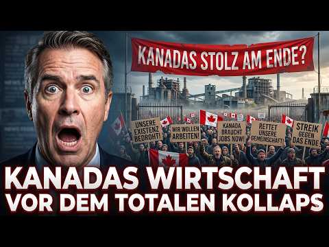 Kanada bebt nach 58.000 Kündigungen wegen des totalen Zusammenbruchs der Industrie!