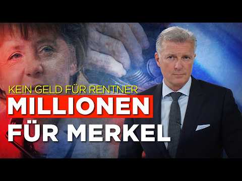 Kein Geld für Rentner, aber Millionen für Merkel
