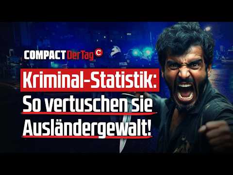 Kriminalstatistik: So vertuschen sie Ausländergewalt!💥