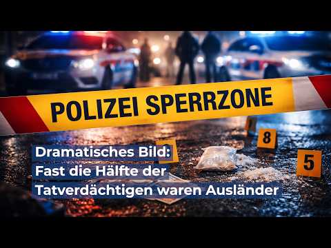 Kriminalstatistik zeigt dramatisches Bild: Fast die Hälfte der Tatverdächtigen waren Ausländer