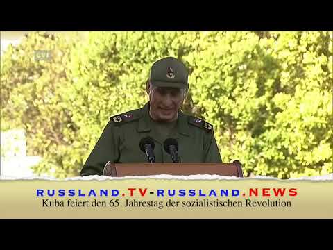 Kuba feiert den 65. Jahrestag der sozialistischen Revolution