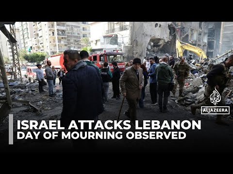 Lebanon declares day of mourning after Israeli attacks kill over 200 people Lebanon declares day of mourning after Israeli attacks kill over 200 people