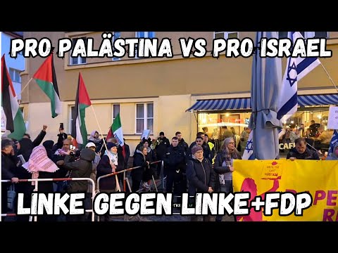 Linke gegen Linke+FDP in Berlin – Paläsitina vs Israel