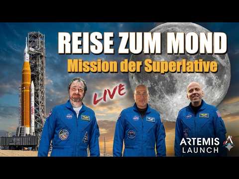 LIVE KOMMENTIERT: ARTEMIS – Mission zum Mond