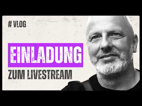 Livestream am Sonntag, 12.04. um 21 Uhr, sei dabei!