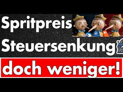 Lüge bei der Energiesteuer aufgeflogen! Senkung 14,04 Cent nicht 17 Cent! Merz unbeliebt wie nie!