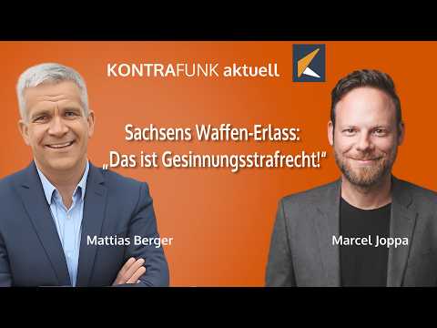Marcel Joppa im Gespräch mit Matthias Berger: Waffenbesitz in Gefahr?