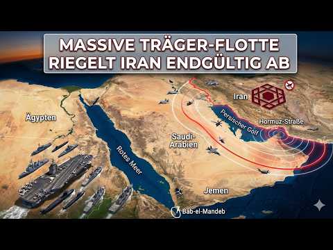 Massiver US-Aufmarsch im Roten Meer: Irans Angriffe lösen totale militärische Vergeltung aus