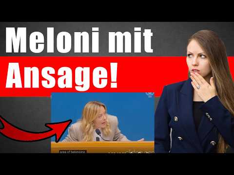 Meloni reicht es mit „Die NATO ist nichts ohne Amerika!“