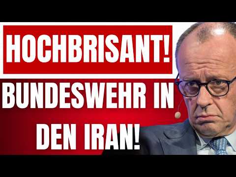 MERZ kündigt BUNDESWEHR-EINSATZ im IRAN an! – Jetzt auf einmal doch! – Gegenschläge auf RAMSTEIN!