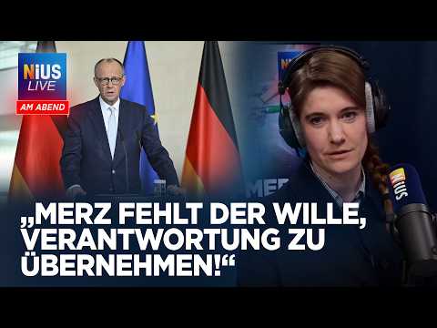 Merz: „Rechnen Sie nicht mit schnellen Entscheidungen.“ | NIUS Live am Abend vom 09.04.2026 Merz: „Rechnen Sie nicht mit schnellen Entscheidungen.“ | NIUS Live am Abend vom 09.04.2026