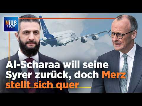 Merz rudert zurück: Müssen 80 Prozent der Syrer doch nicht nach Hause? | NIUS Live vom 01.04.2026