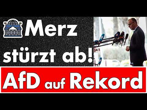 Merz stürzt ab! AfD auf Rekordhoch – Geburtentiefstand seit 1946 & Schüler unter Islam-Druck