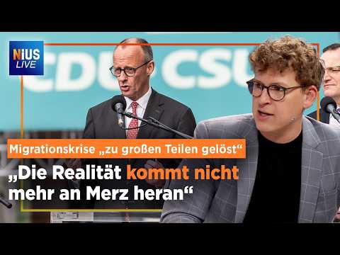 Merz vs. Realität: Migrationskrise „gelöst“? Die Fakten sagen nein! | NIUS Live