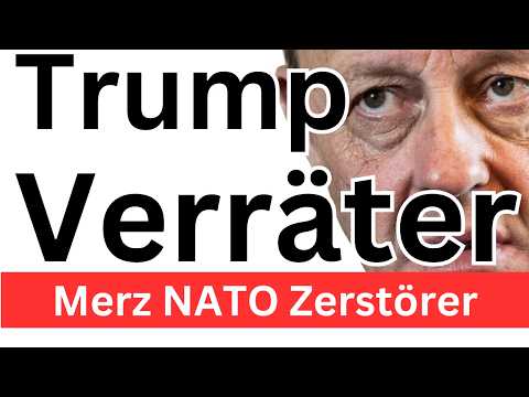 Merz zerstört Trump Beziehung ❌ NATO auch ❌