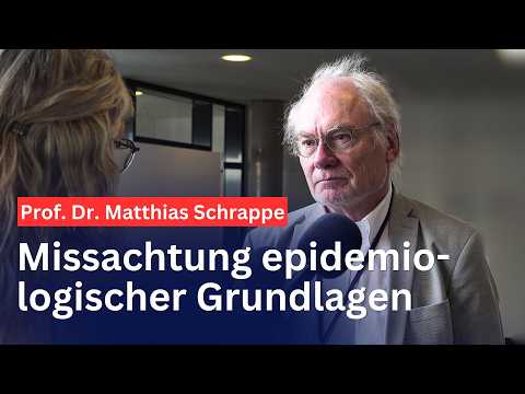 Missachtung epidemiologischer Grundlagen – Interview mit Prof. Dr. Matthias Schrappe Missachtung epidemiologischer Grundlagen – Interview mit Prof. Dr. Matthias Schrappe