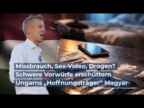 Missbrauch, Sex-Video, Drogen? Schwere Vorwürfe erschüttern Ungarns „Hoffnungsträger“ Magyar