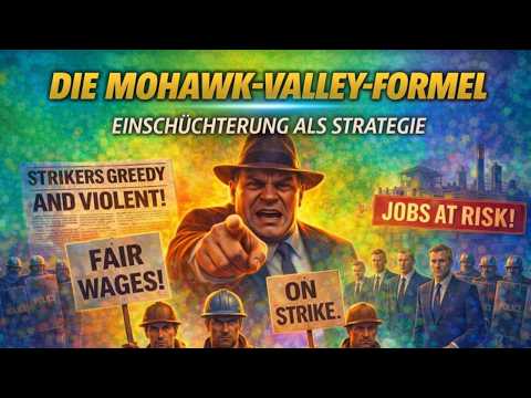 Mohawk-Valley-Formel – Techniken der Manipulation Mohawk-Valley-Formel – Techniken der Manipulation