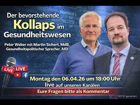 Montag 06. April 18:00 – Peter live mit Martin Sichert – Eure Fragen bitte als Kommentar Montag 06. April 18:00 – Peter live mit Martin Sichert – Eure Fragen bitte als Kommentar