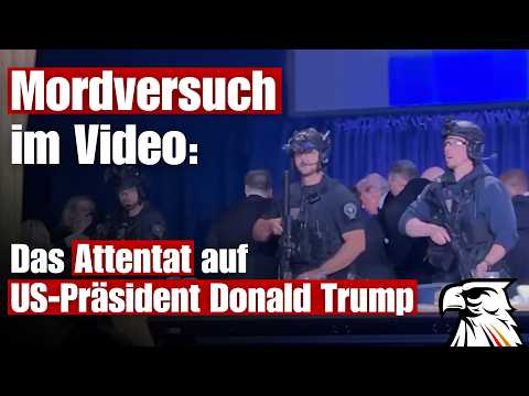 Mordversuch im Video: Das Attentat auf US-Präsident Donald Trump