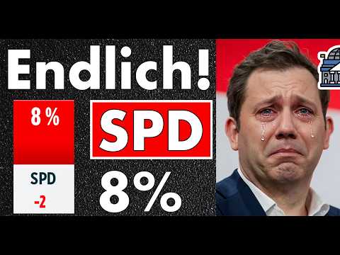Negativ-Rekord für die SPD! 8-Prozent-Kevin & 8-Prozent-Bärbel regieren uns in den Abgrund!