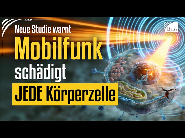 Neue Studie warnt: Mobilfunk schädigt JEDE Körperzelle!