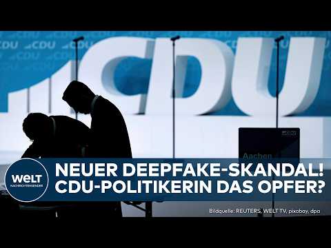 NEUER SKANDAL: Deepfakes in der CDU! Sexualisiertes KI-Video unter Mitarbeitern geteilt!