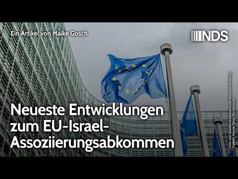 Neueste Entwicklungen zum EU-Israel-Assoziierungsabkommen | Maike Gosch | NDS-Podcast