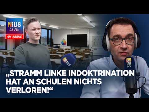 NGO unterwandert Schüler und zeigt Schwulen-Pornos I NIUS Live am Abend vom 16. April 2026