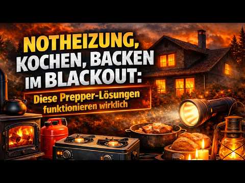 Notheizung, Kochen, Backen im Blackout: Diese Prepper-Lösungen funktionieren wirklich