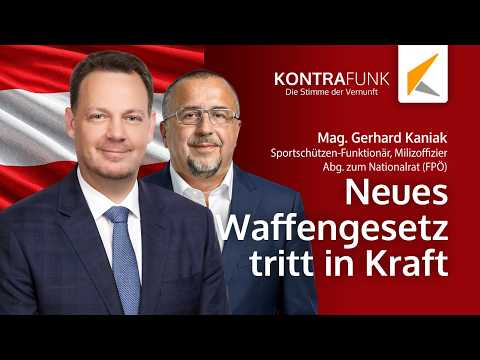 Österreichmagazin: Der zweite Teil der Waffenrechtsnovelle tritt in Kraft.