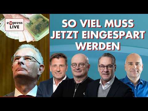 Regierung beschließt neues Budget | exxpress live am 28. April 2026