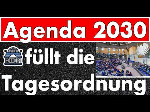 Regierung schenkt Opposition Redezeit & bringt nur Anträge zur Agenda 2030 in den Bundestag ein!