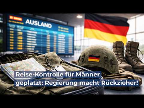 Reise-Kontrolle für Männer geplatzt: Regierung macht Rückzieher! Reise-Kontrolle für Männer geplatzt: Regierung macht Rückzieher!