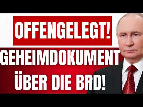 RUSSLAND legt GEHEIMES DOKUMENT über BRD-POLITIKER offen! – MERZ schwer belastet! – Verbrecher!