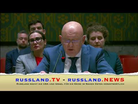 Russland macht die USA und Israel für die Krise im Nahen Osten verantwortlich