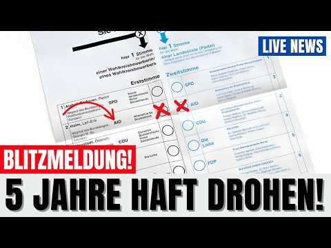 SKANDAL! Neue Regel soll AfD Wähler überwachen