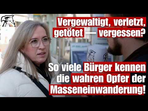 So viele Bürger kennen die wahren Opfer der Masseneinwanderung!