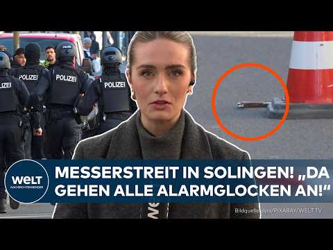 SOLINGEN: Mehrere Verletzte nach Messerstreit! – „Da gehen alle Alarmglocken an!“