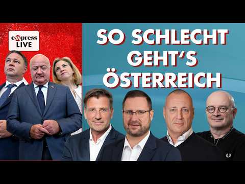 Sozialausgaben explodieren, Wirtschaftsstimmung kippt | exxpress live am 08. April 2026