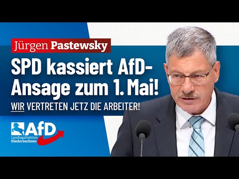 SPD kassiert 1.-Mai-Ansage von AfD! – Jürgen Pastewsky (AfD)