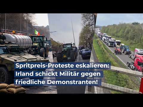 Spritpreis-Proteste eskalieren: Irland schickt Militär gegen Demonstranten! Spritpreis-Proteste eskalieren: Irland schickt Militär gegen Demonstranten!