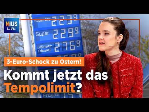 Spritpreis-Schock zu Ostern: Über 3 € pro Liter und die Regierung ist planlos | NIUS Live 07.04.26