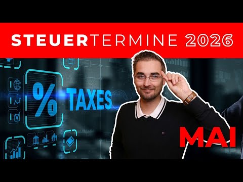 Steuertermine MAI 2026 | Überblick und FRISTEN!