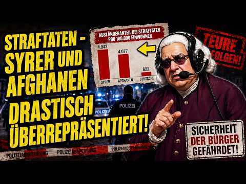 Syrer und Afghanen wieder drastisch überrepräsentiert – Die neue PKS ist da! Mit Shlomo Finkelstein