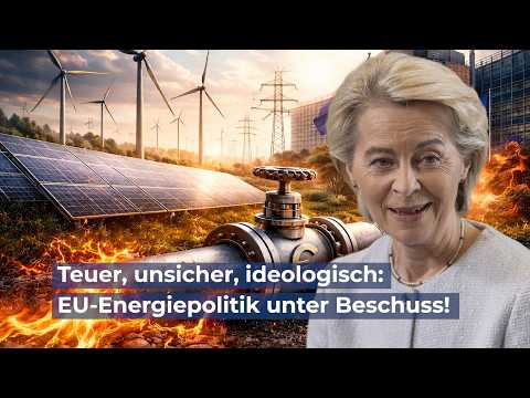 Teuer, unsicher, ideologisch: EU-Energiepolitik unter Beschuss!“