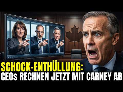 Top-ceos attackieren Carney frontal: diese schock-fakten lösen in ganz Kanada massive unruhe aus