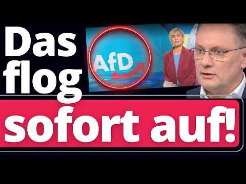 Total-Schaden für Tagesschau! Versuch die AfD bloßzustellen scheitert krachend an der Realität!