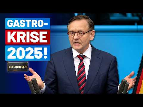 Tourismus, Regionen, Zentren: Warum die Gastro mehr ist! Kay Gottschalk – AfD-Fraktion im Bundestag